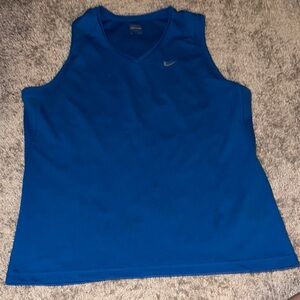 Nike Vivid Blue Athletic Tank